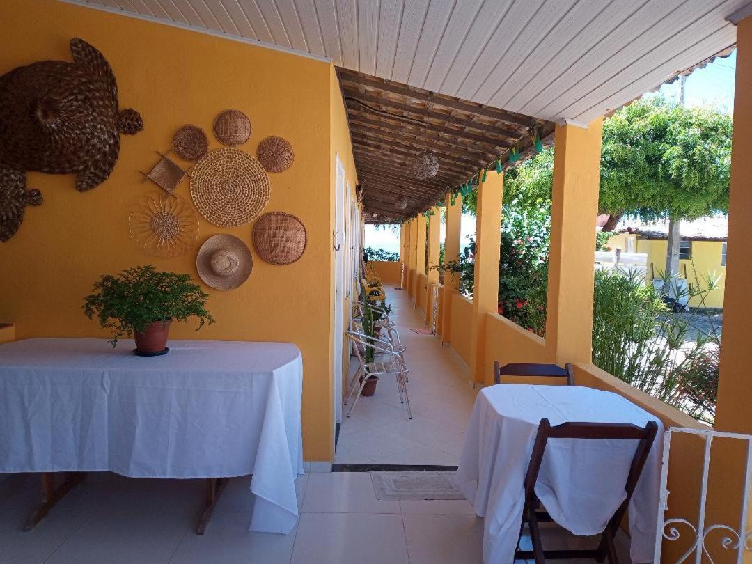 Pousada Grao De Areia Beira Mar Mangue Sêco 外观 照片