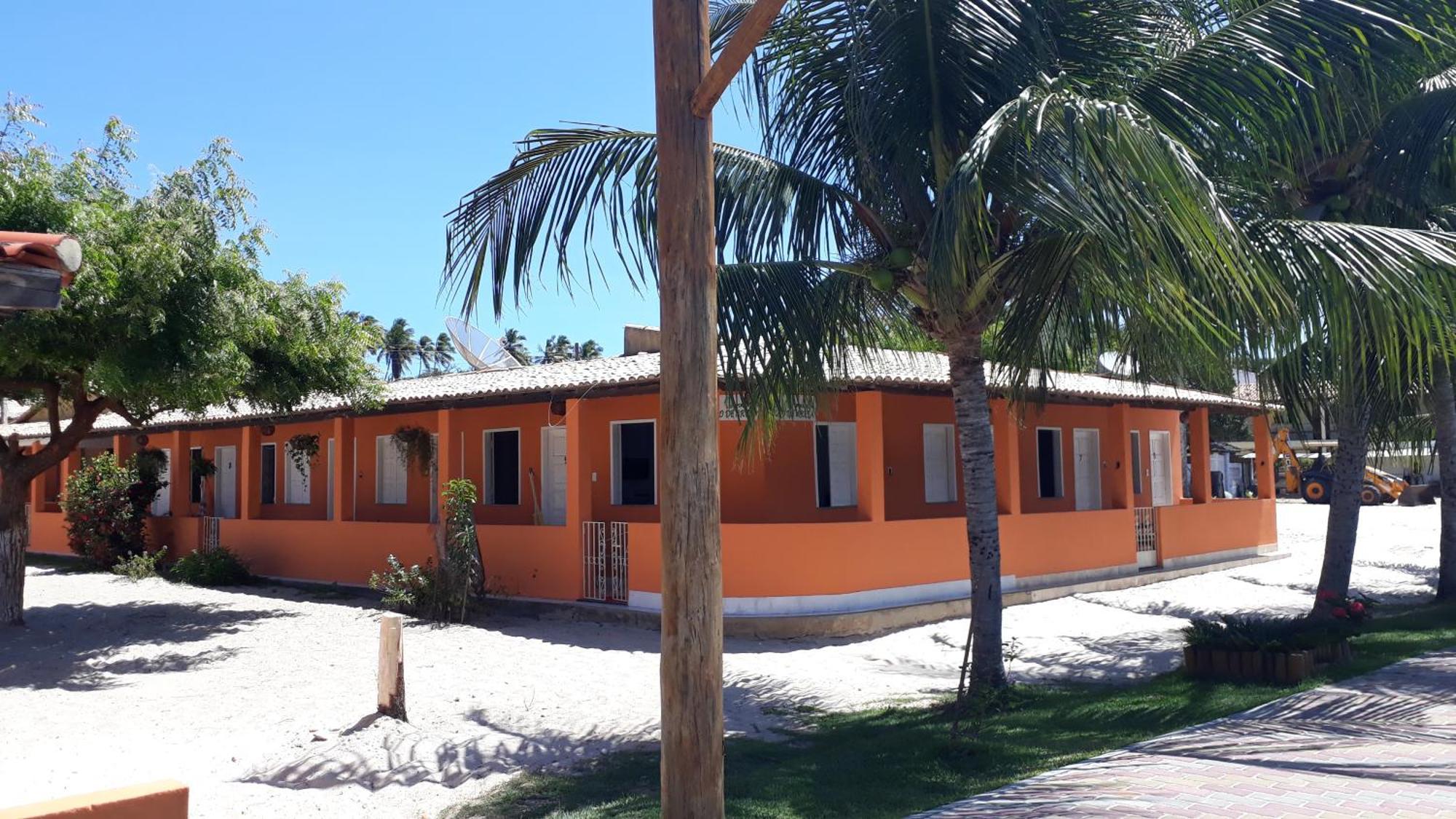 Pousada Grao De Areia Beira Mar Mangue Sêco 外观 照片