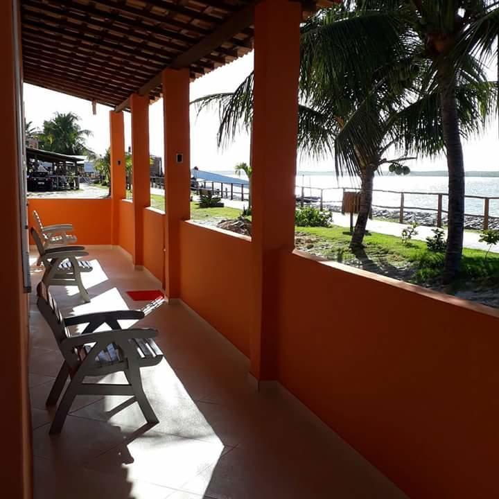 Pousada Grao De Areia Beira Mar Mangue Sêco 外观 照片