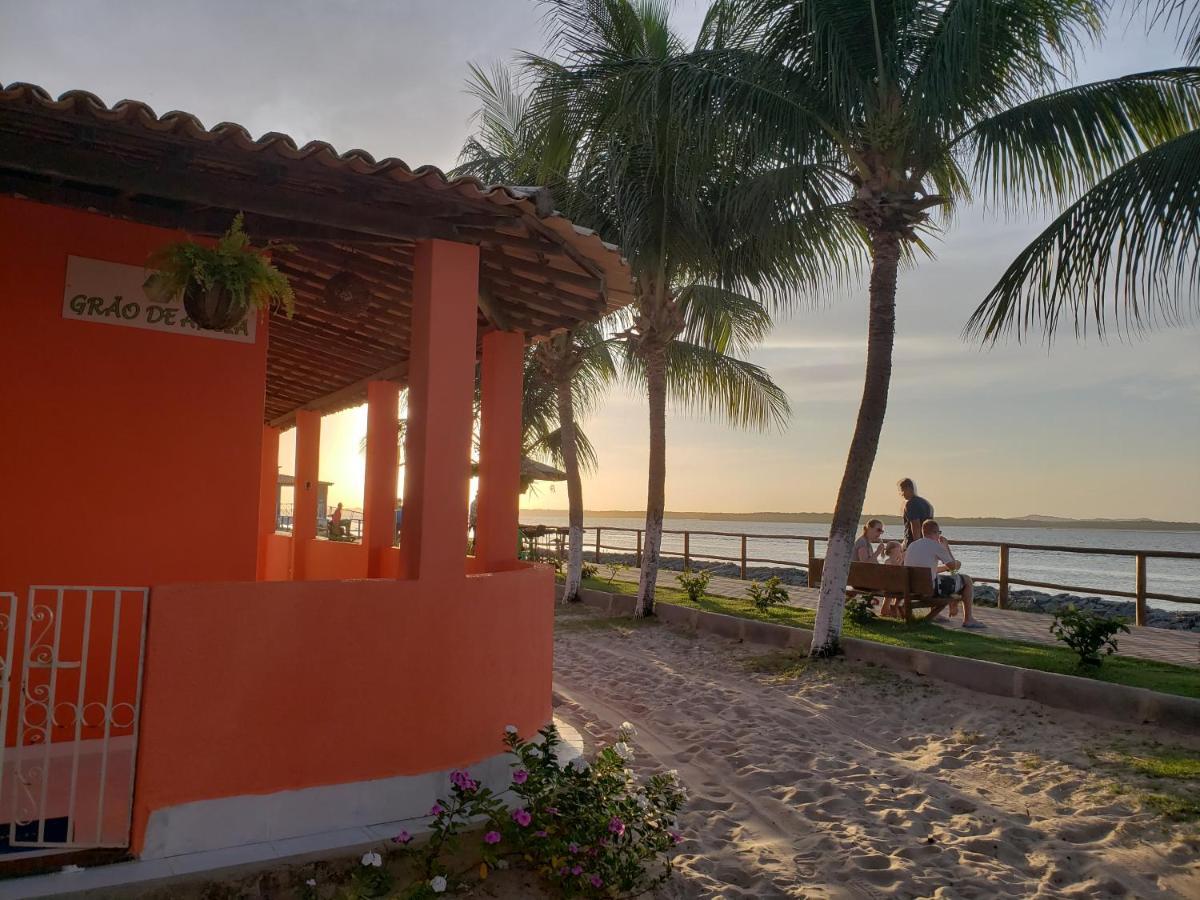 Pousada Grao De Areia Beira Mar Mangue Sêco 外观 照片